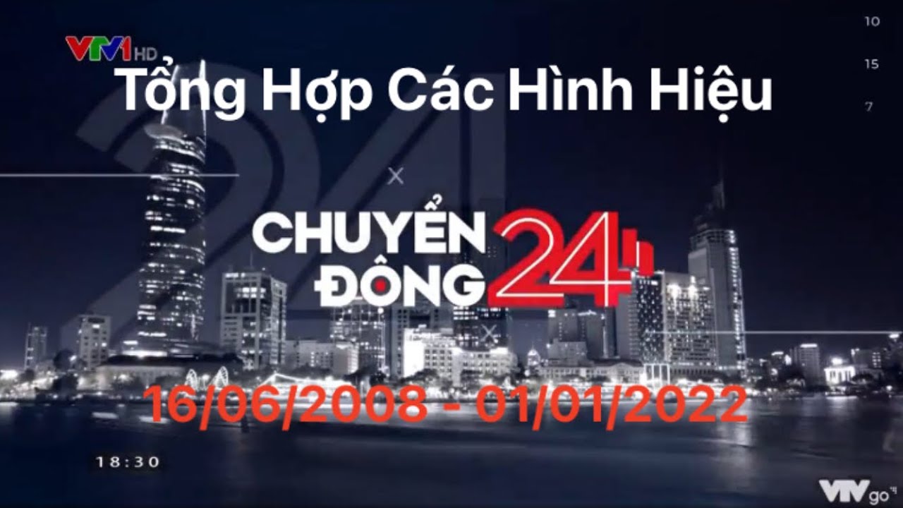 [Nông Thúy Hằng #6] Tổng Hợp Hình Hiệu Chuyển Động 24h (2008 - 2022) | VTV 52 Năm