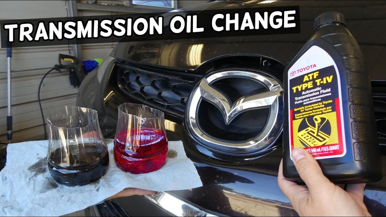HOW TO CHANGE AUTOMATIC TRANSMISSION FLUID ON MAZDA 3 5 6 CX-7 CX-9