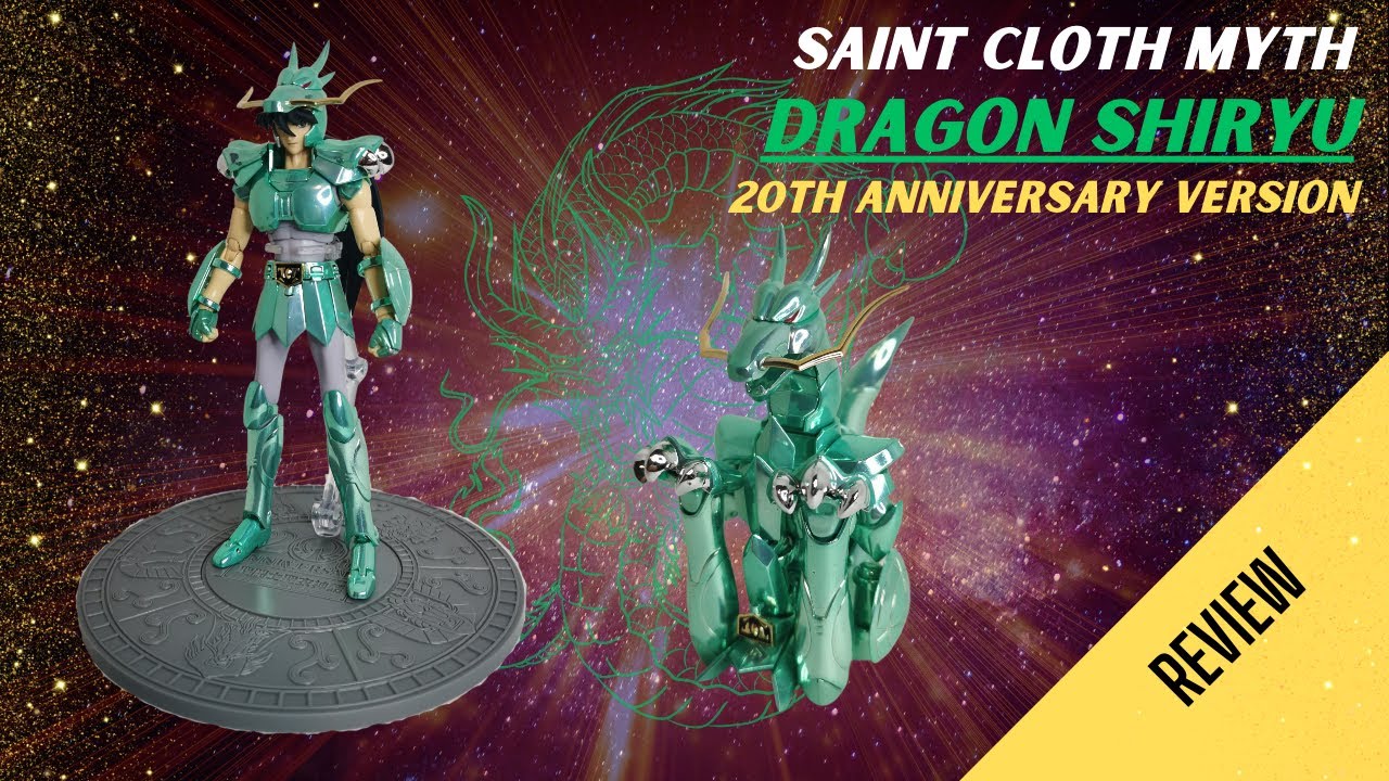 SAINT SEIYA: SAINT CLOTH MYTH - DRAGON SHIRYU 20TH ANNIVERSARY VERSION