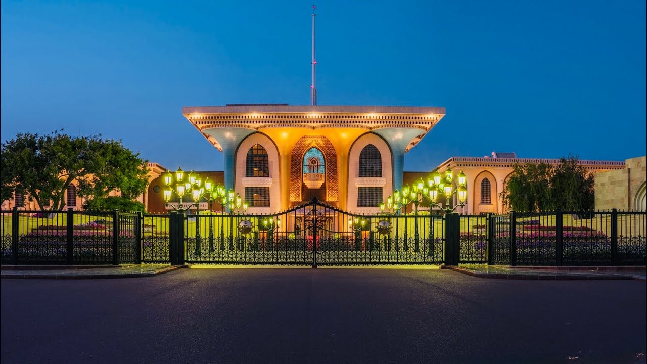 Al Alam Palace Muscat at Night | Exploring Oman’s Royal Beauty l Explore with Arshad 