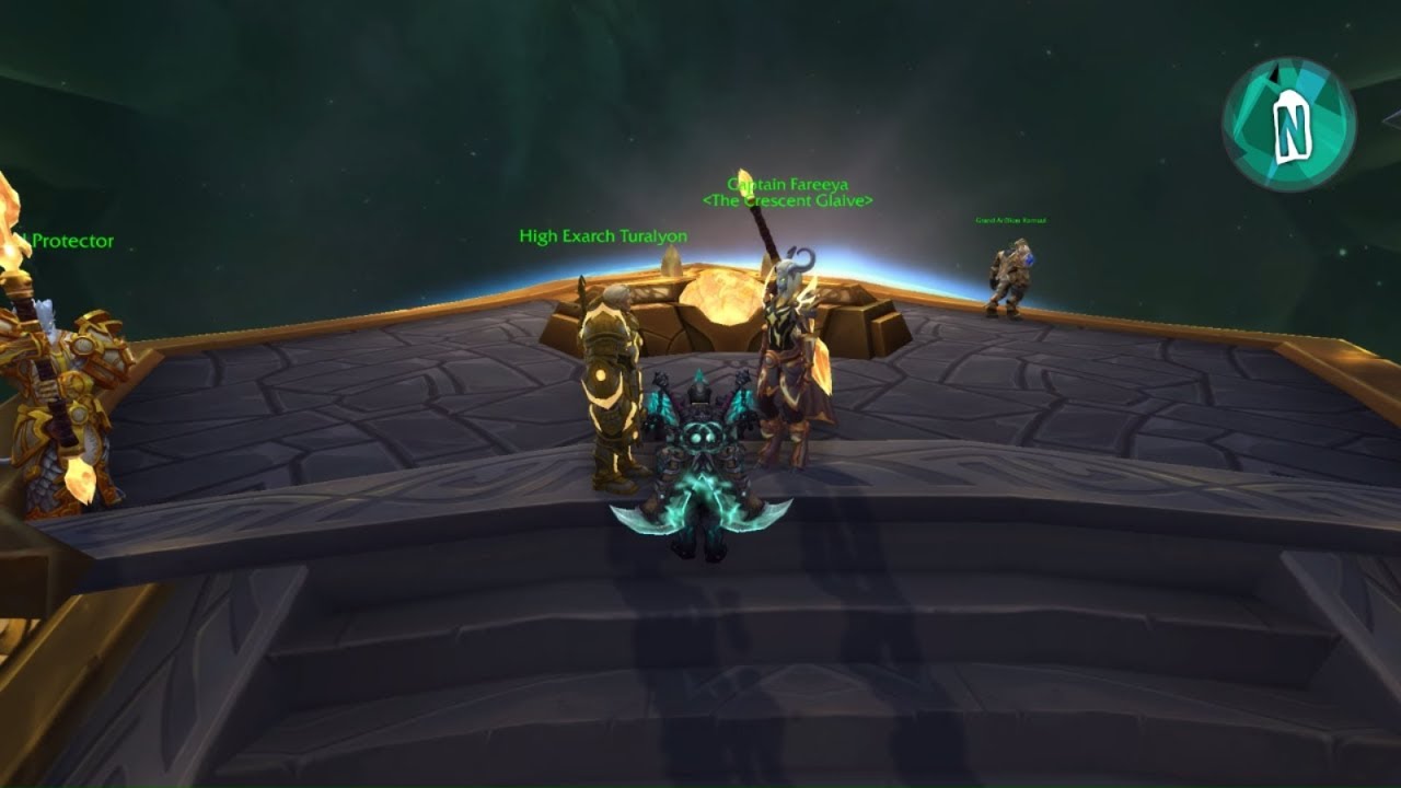 Lightforged Draenei Unlock Scenario Allied Races - Legion - Patch 7.3.5