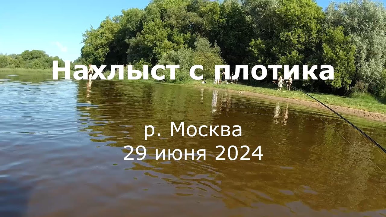 Нахлыст с плотика 4 | Река Москва | 29 июня 2024