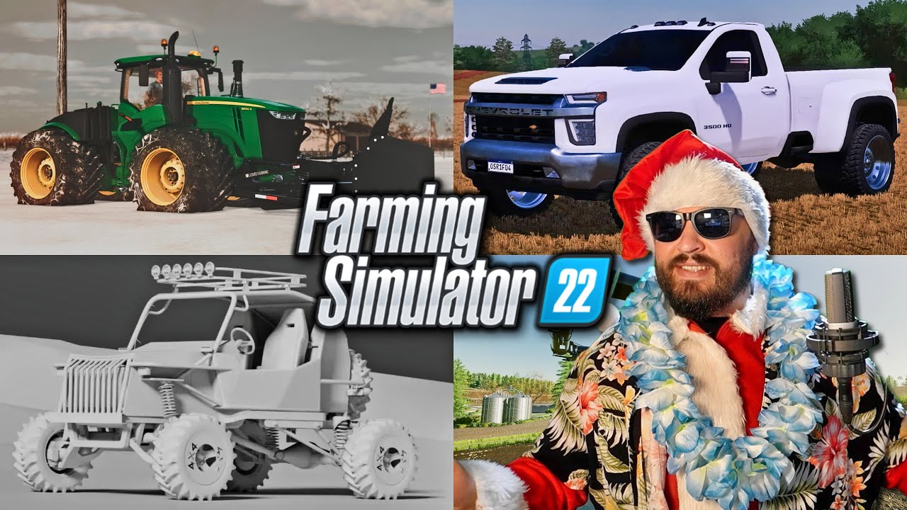 Farm Sim News -  Silverado 3500 Update, 4x4 Off-Roader, & Where’s 82 Studio? | Farming Simulator 22