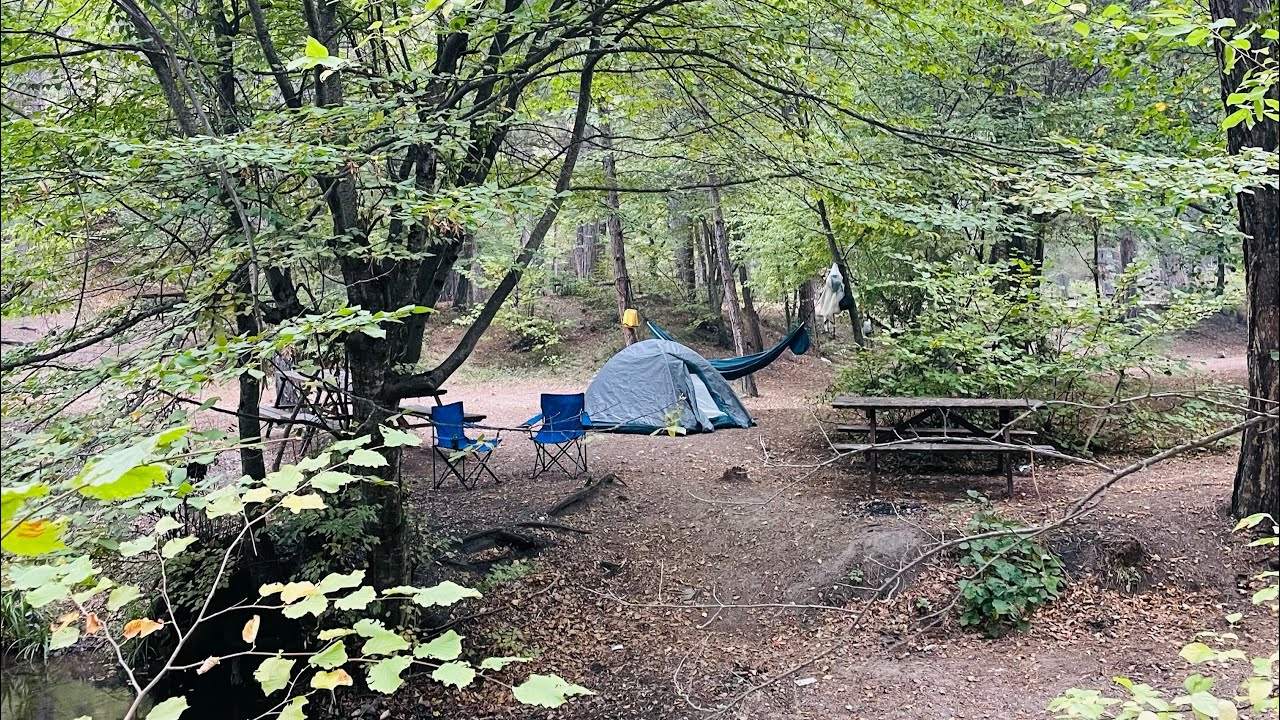ESKİŞEHİR BEŞİKDERESİ ŞELALESİNDE KAMP🏕️