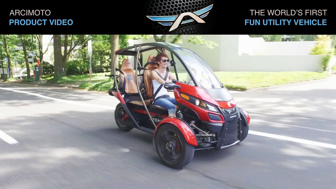 Arcimoto SRK - Fun Utility Vehicle