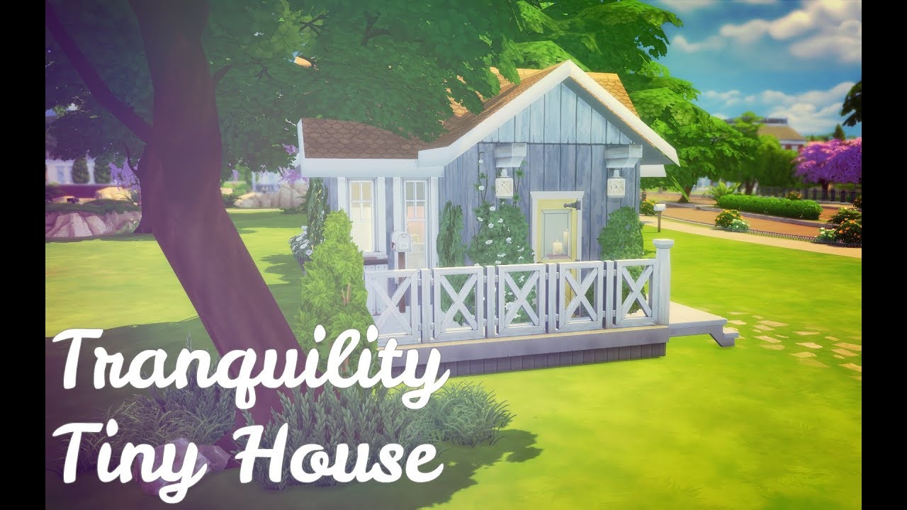 TS4 House Build: TRANQUILITY || TINY HOUSE