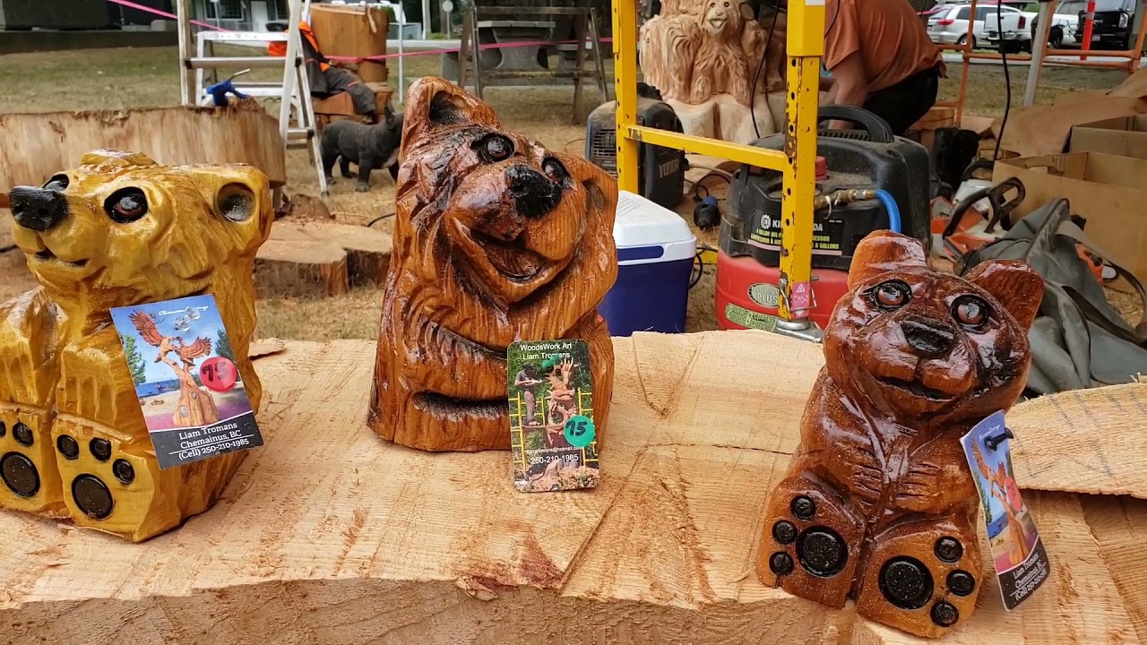 chainsaw carving  8.22.2021