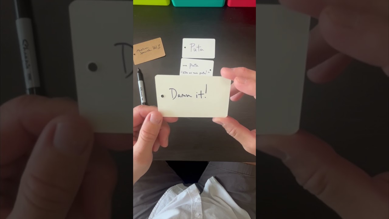 Słownictwo hiszpańskiego w Meksyku: PUTA #spanishclass #learnspanish #puta