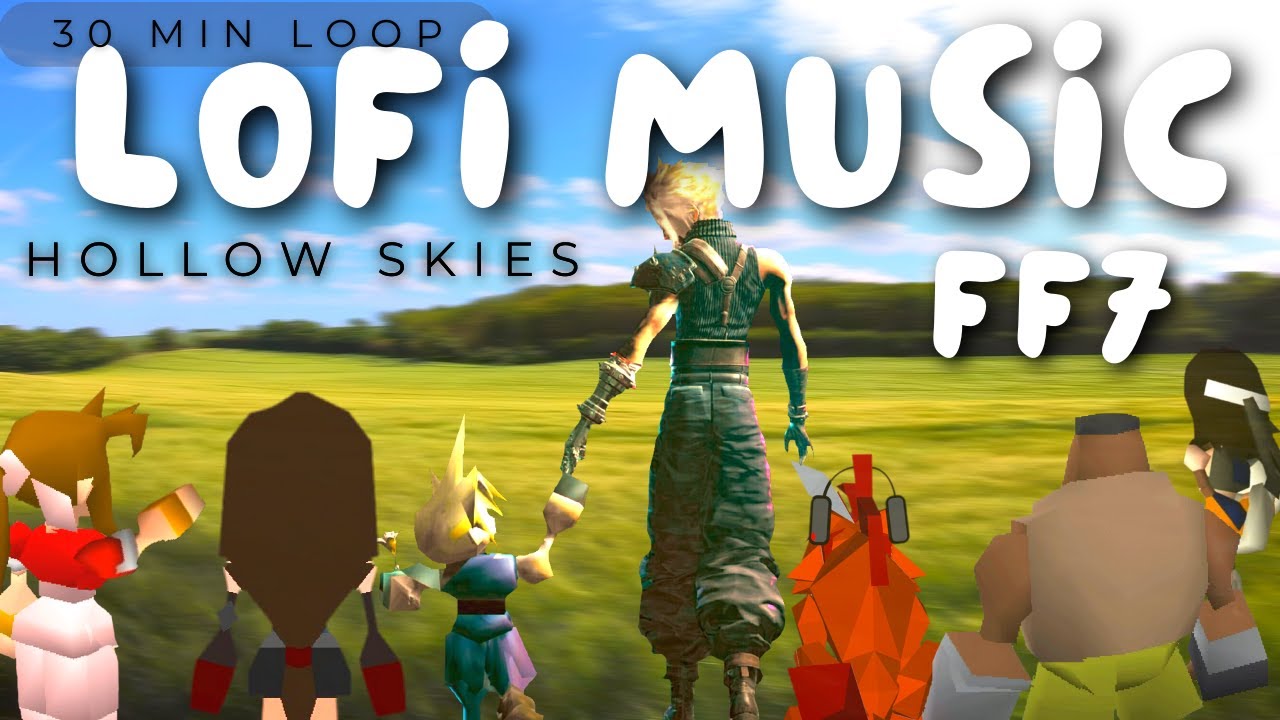 Hollow Skies: Final Fantasy 7 REBIRTH LoFi and Chill Mix (30min)
