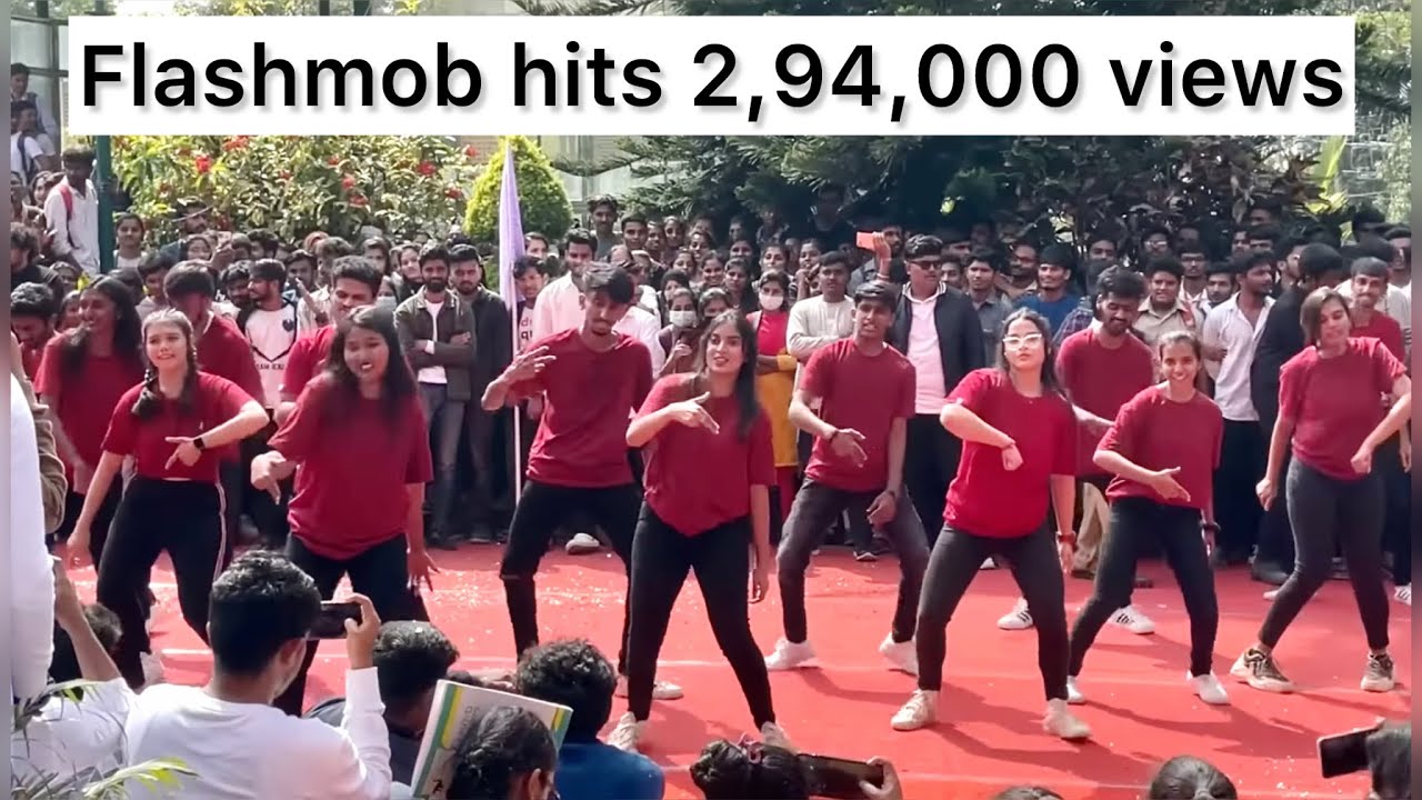 Dr. Ambedkar Institute of Technology, Maitri Flashmob 2023 #college #viralvideo #dance #flashmob