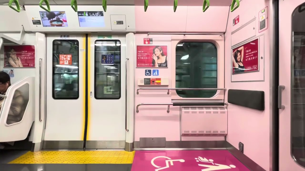 【走行音】JR山手線 E235系0番台 東トウ50編成（量産車）「三菱フルSiC-VVVF＋かご形三相誘導電動機」品川〜東京 区間（【00G】東京•上野方面 行）