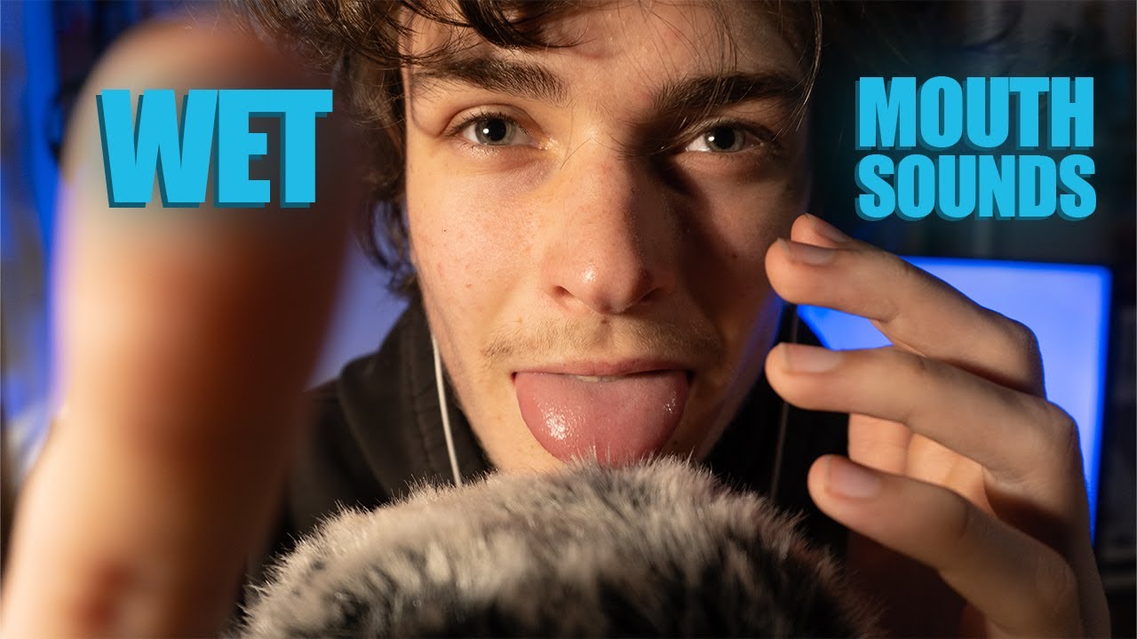 ASMR Soaking Wet Mouth Sounds
