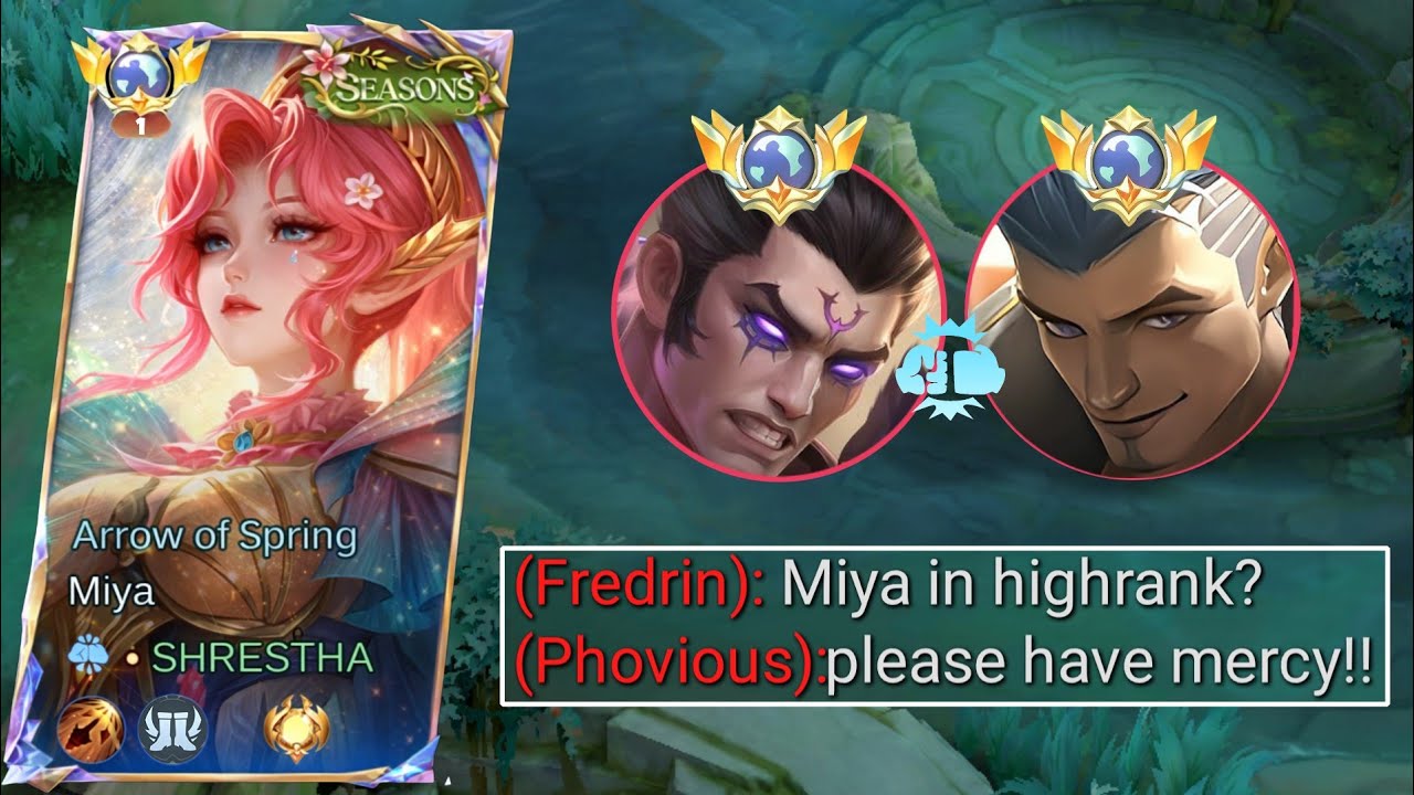 TOP GLOBAL MIYA BEST BUILD AND ROTATION TO DOMINATE TANKY HEROES!! MLBB