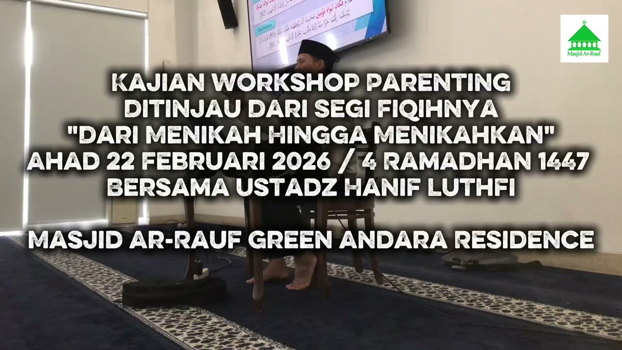 Workshop Parenting Ditinjau Segi Fiqih 