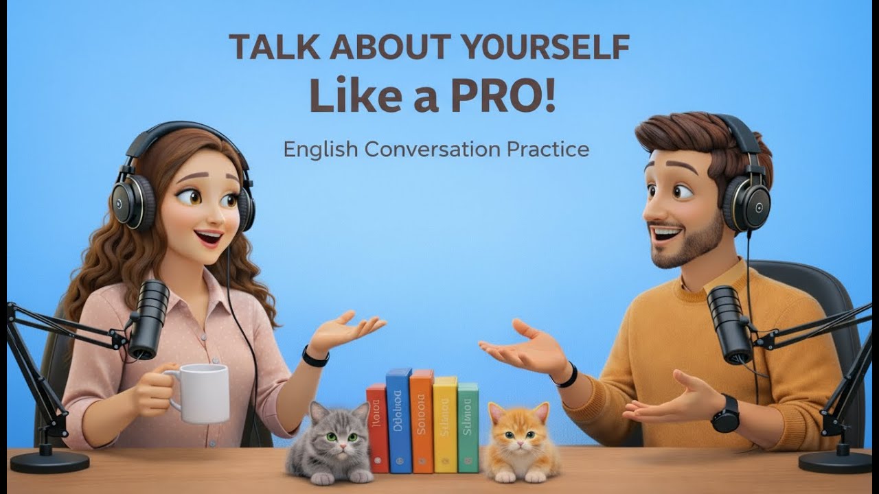 The BEST Way to Talk About Yourself in English WITHOUT Hesitation