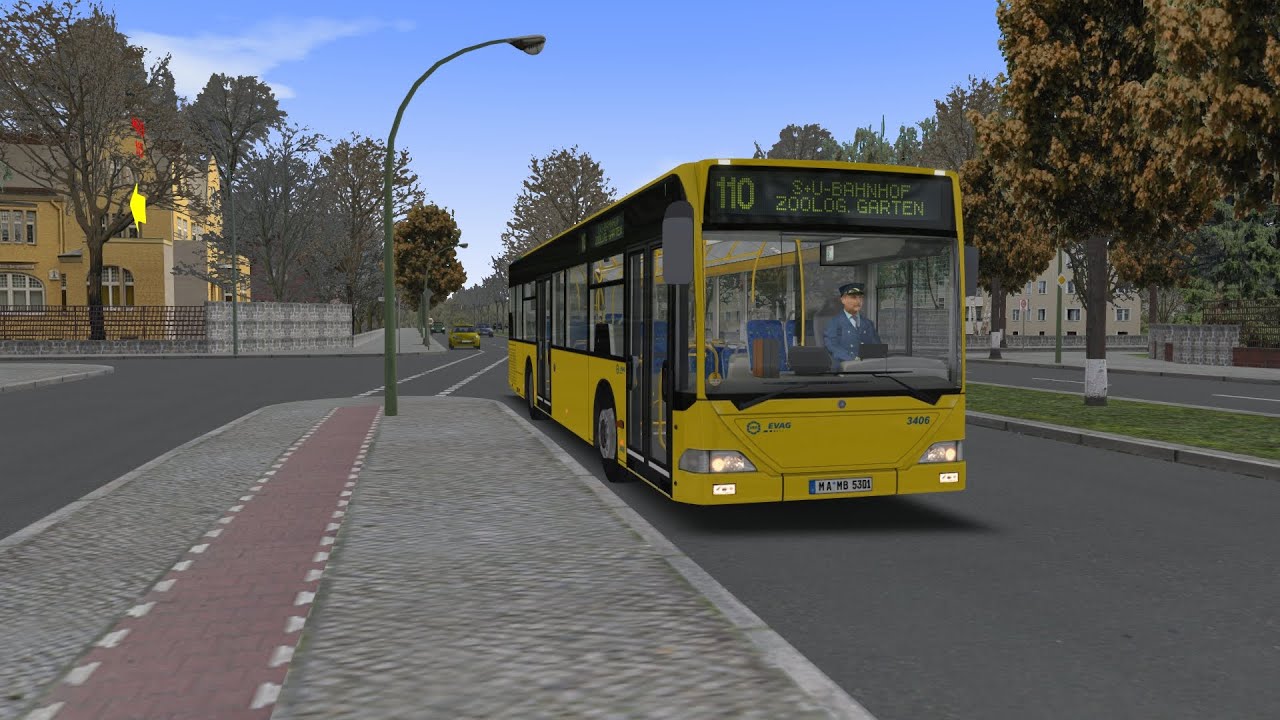 Omsi 2 Berlin X10 Route 110 to S+U Banhof Zoologischer Garten