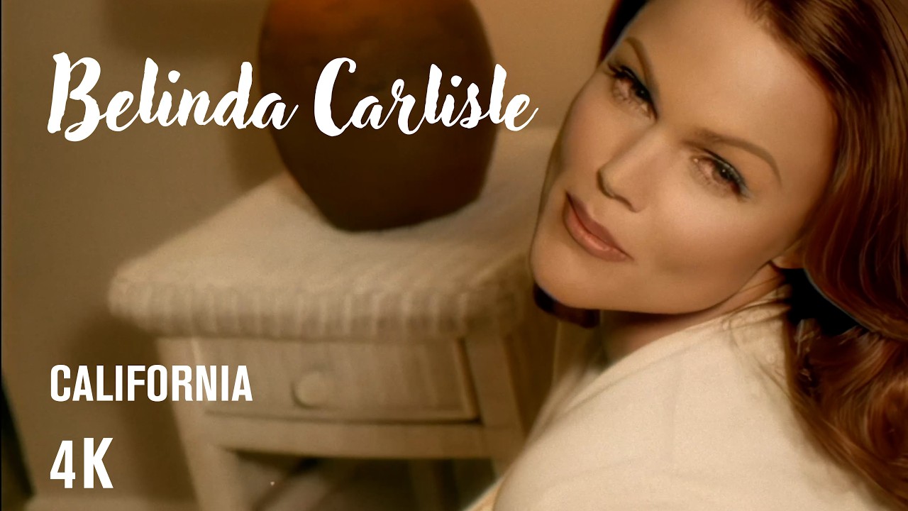 Belinda Carlisle - California (Official Music Video) (4K Remaster)