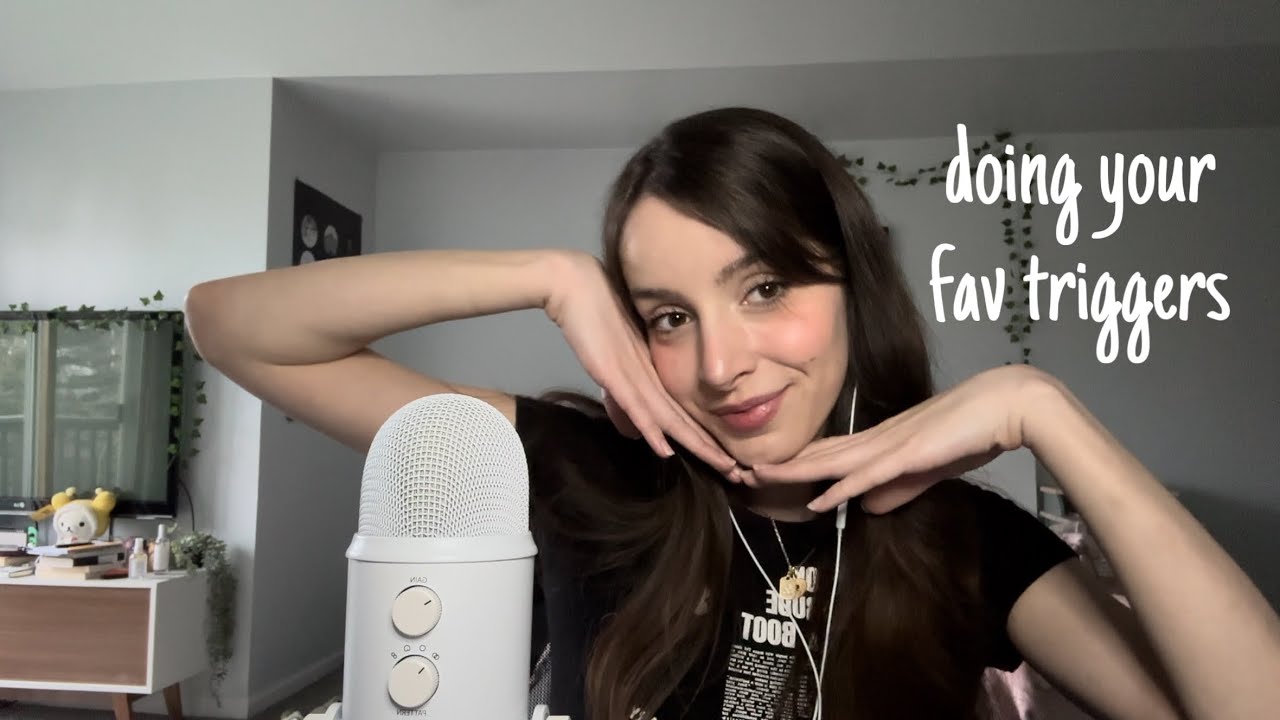 ASMR doing your favorite triggers! (10k special)
