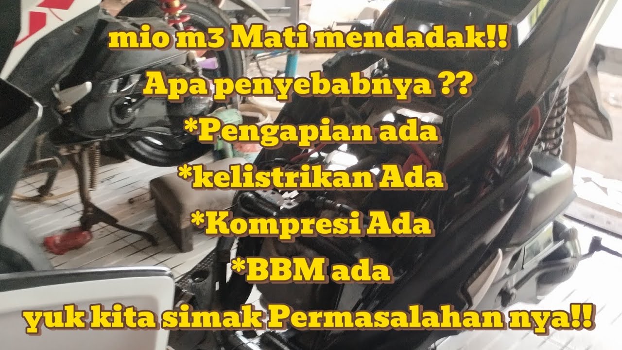 Mio m3, j, Gt injektor ga Nyembur!!! Sepele Tapi pemula bisa Bikin Pusing!!!
