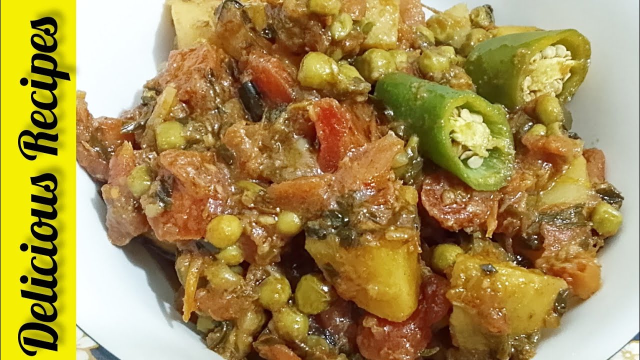 Mix Vegetable Recipes By Delicious Recipes | Mix Sabzi Banane Ka Tarika