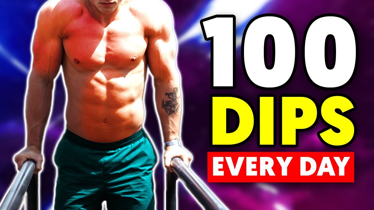 I Did 100 Dips Every Day And This Happened To My Body