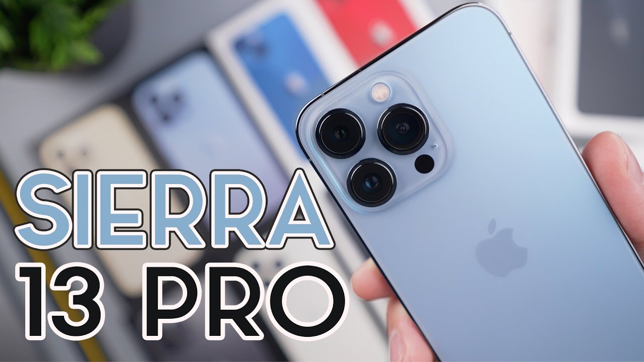 Распаковка и первые впечатления iPhone 13 Pro цвета Sierra Blue!