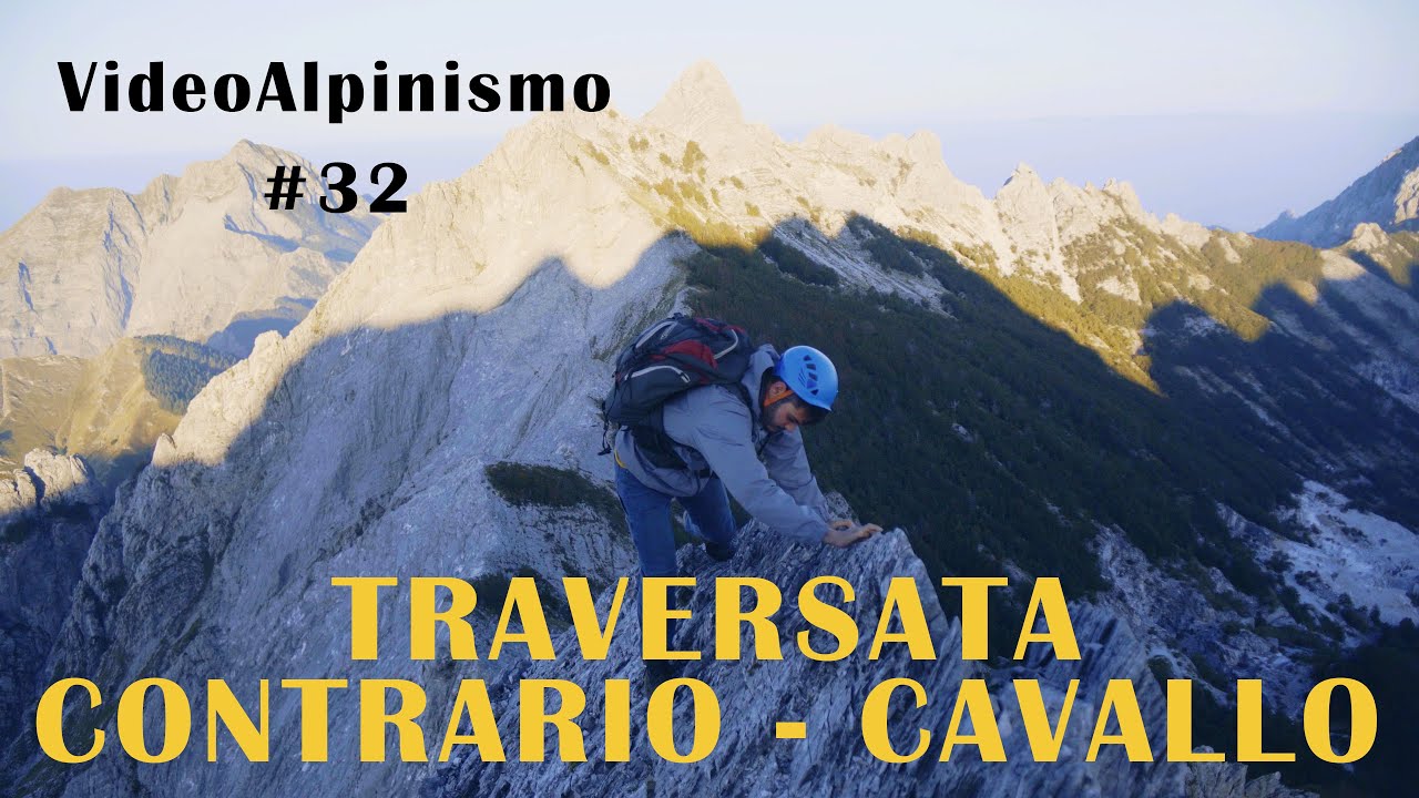 Traversata Contrario-Cavallo 4k - VideoAlpinismo #32