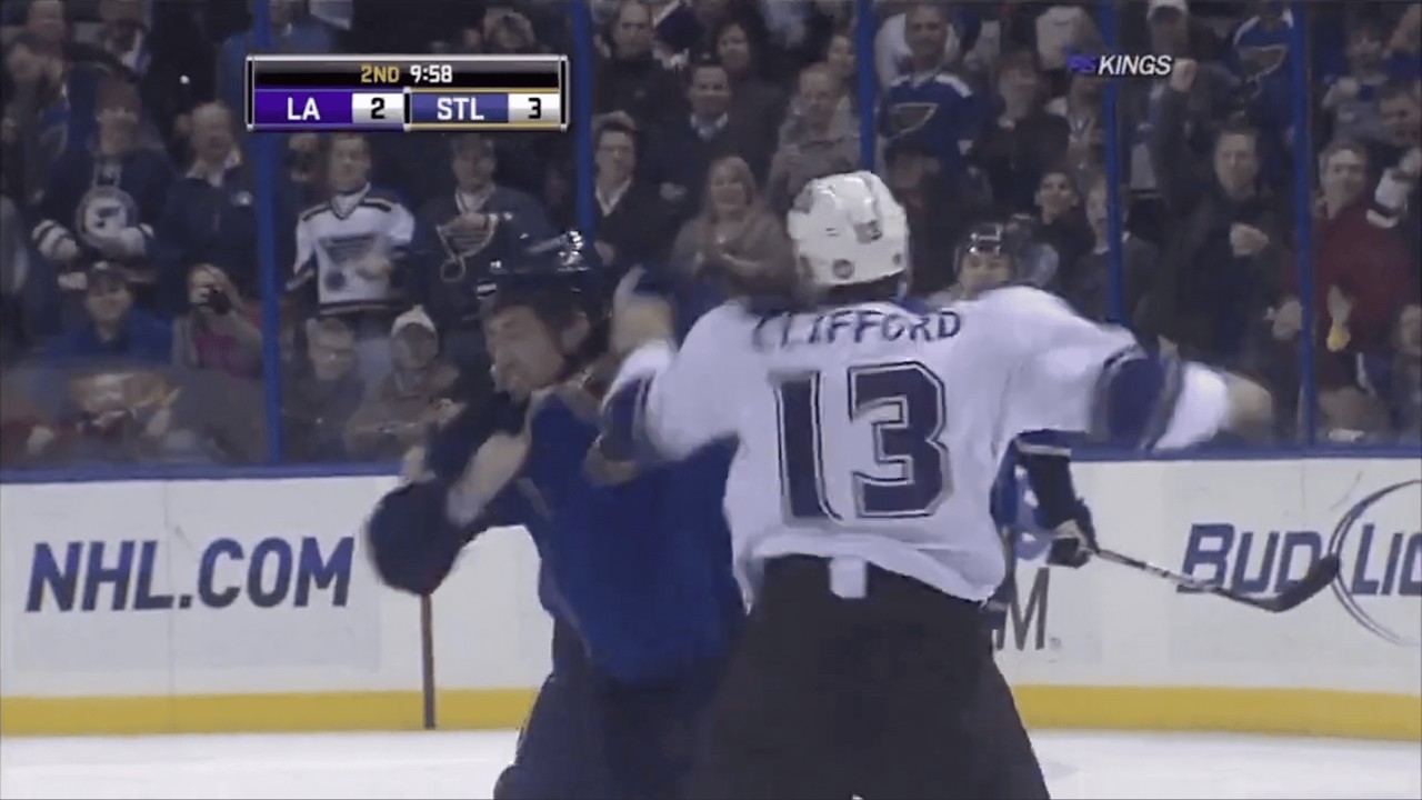 Kings - Blues rough stuff 12/16/10