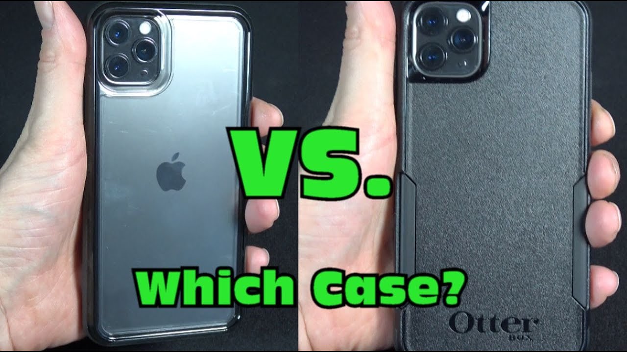 Clear - Transparent phone cases scratch easily! - Otterbox Lumen vs. Commuter