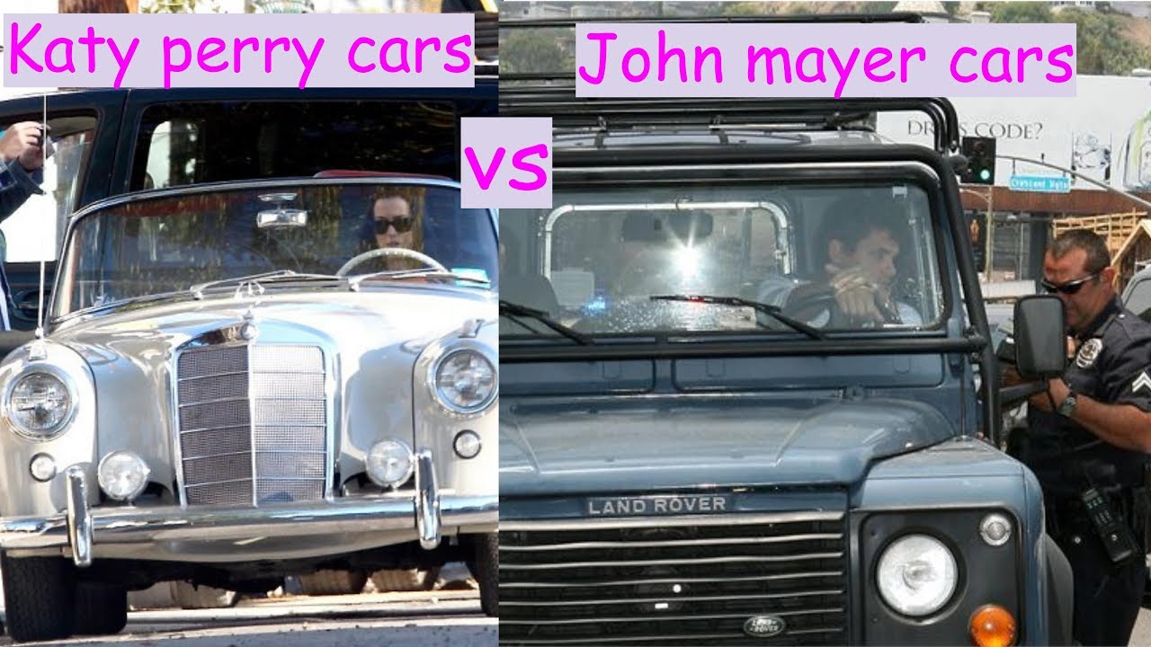 Katy perry cars vs John mayer cars (2018)