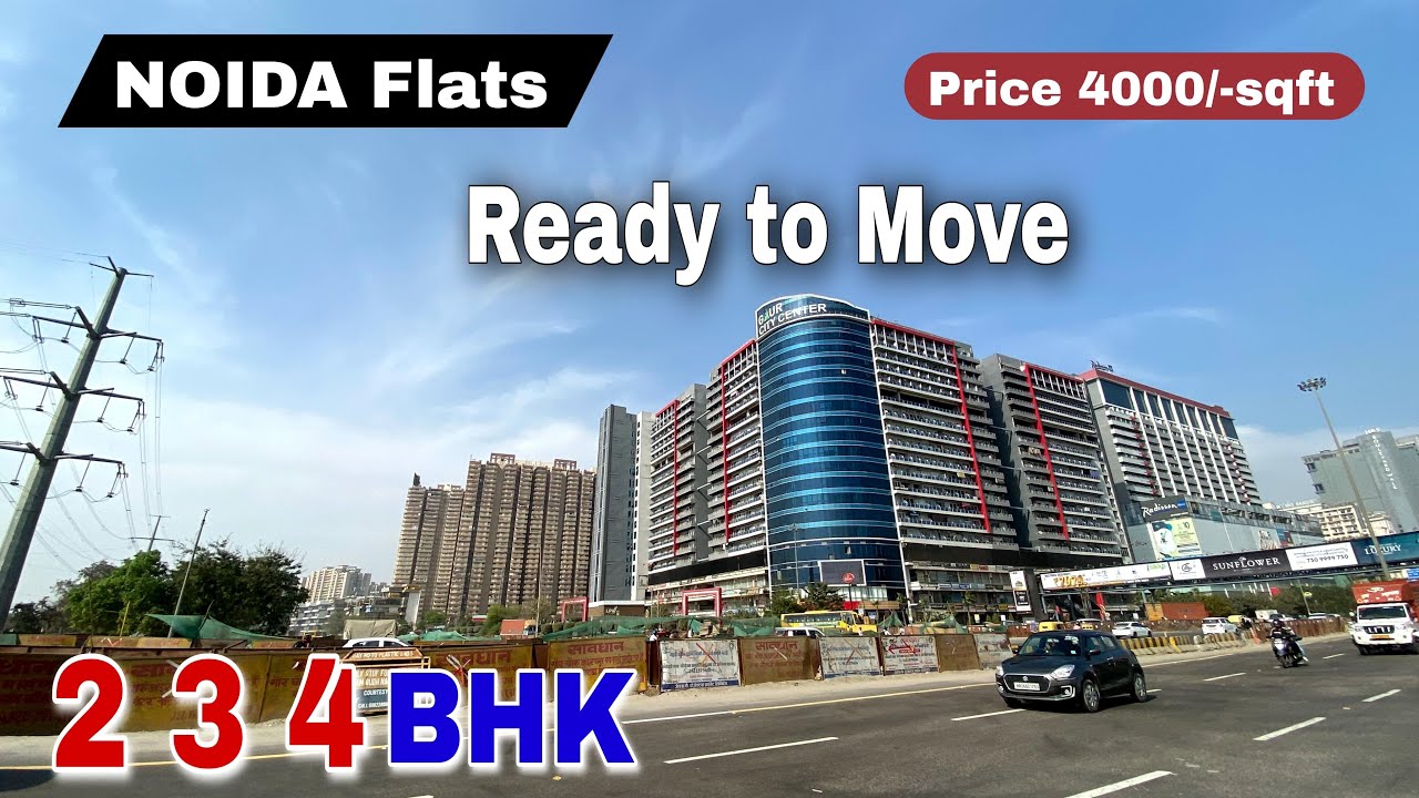 Ready to Move flats in Noida / 3 BHK FLAT in Noida / Noida Flats for sale | 2 BHk Flat in Noida 