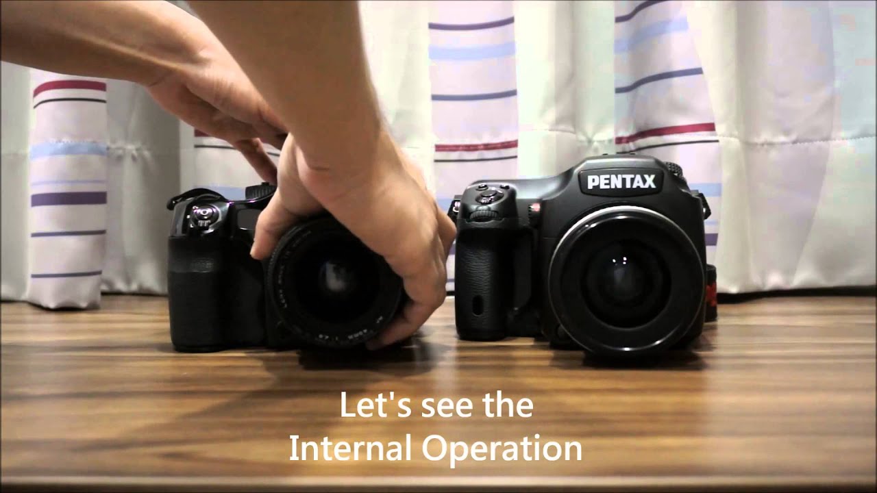 Mamiya 645AFD vs Pentax 645D Frame Rate (Continue Shutting) Test