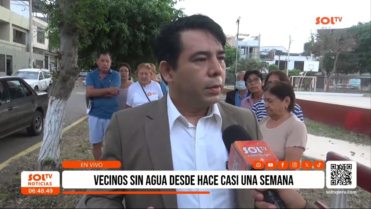 Trujillo: Sedalib deja sin agua a urbanización Palermo