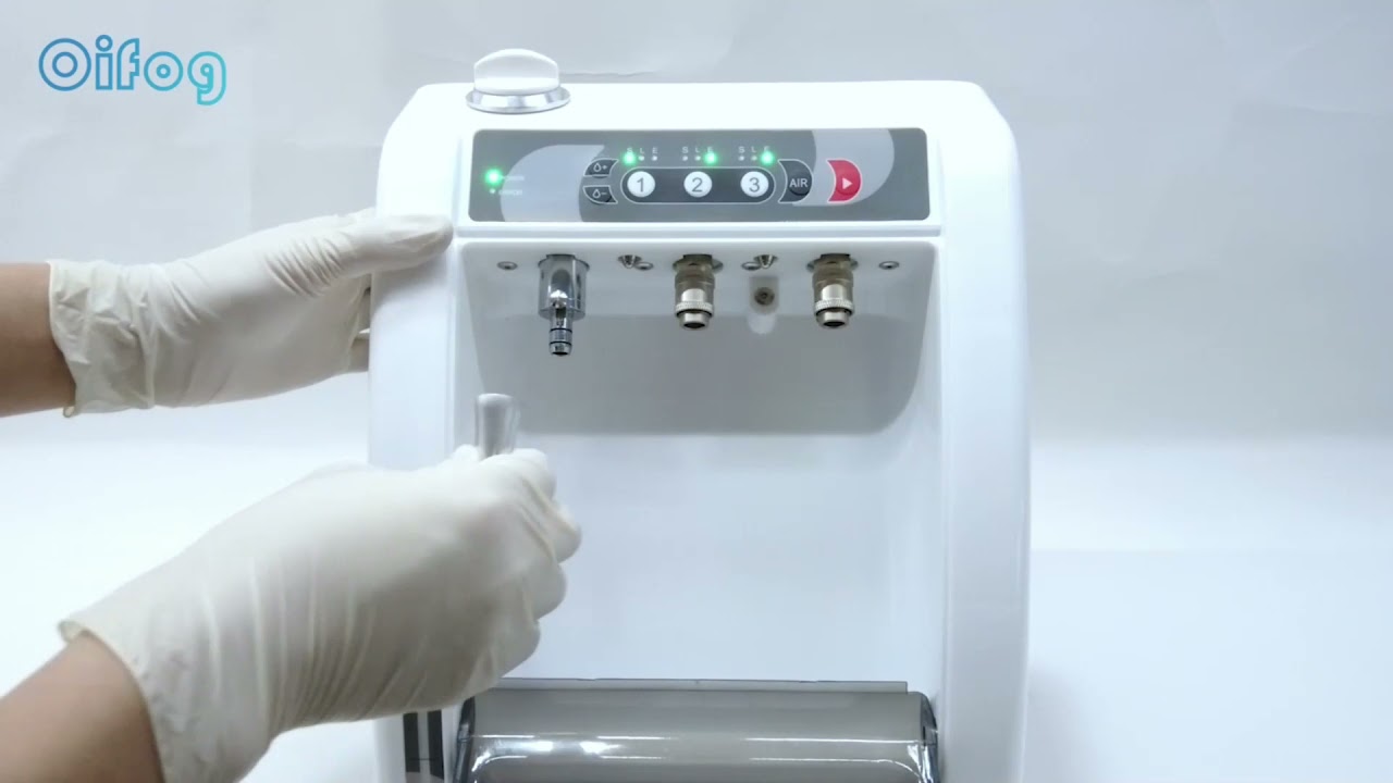 New generation handpiece lubrication machine