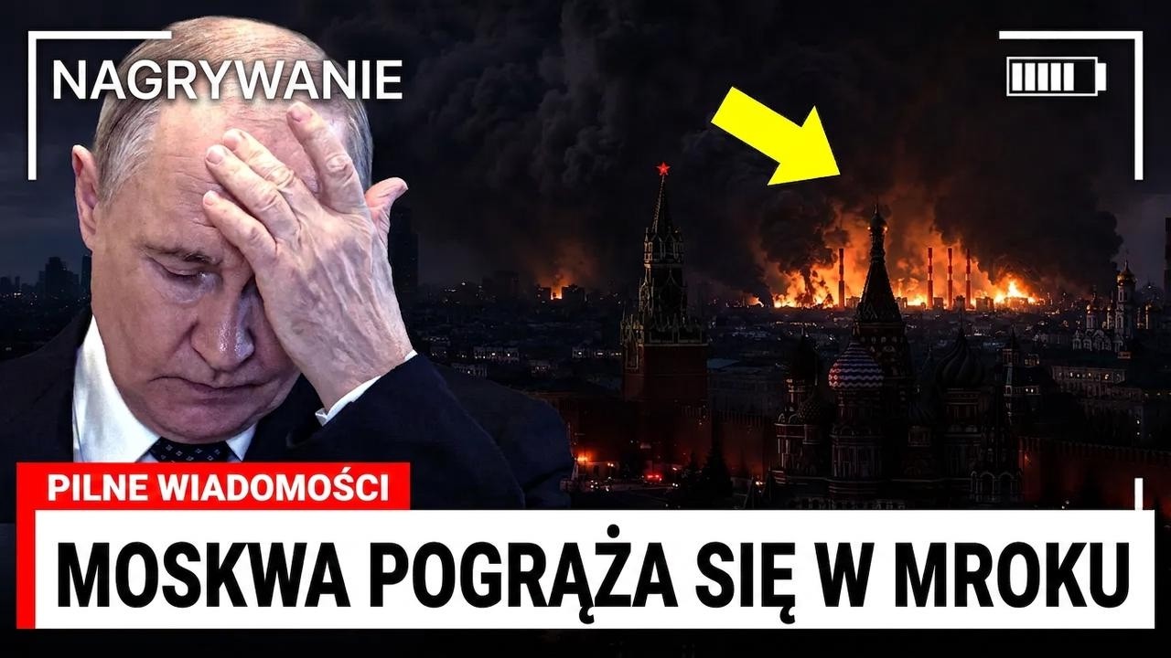 Moskwa w ogniu, gdy Putin forsuje &bdquo;kapitulację&rdquo; &mdash; Ukraina zaskakująco uderza w stolicę Rosji