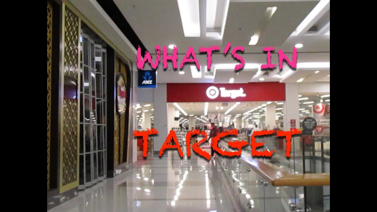 Visiting TARGET Sydney Australia
