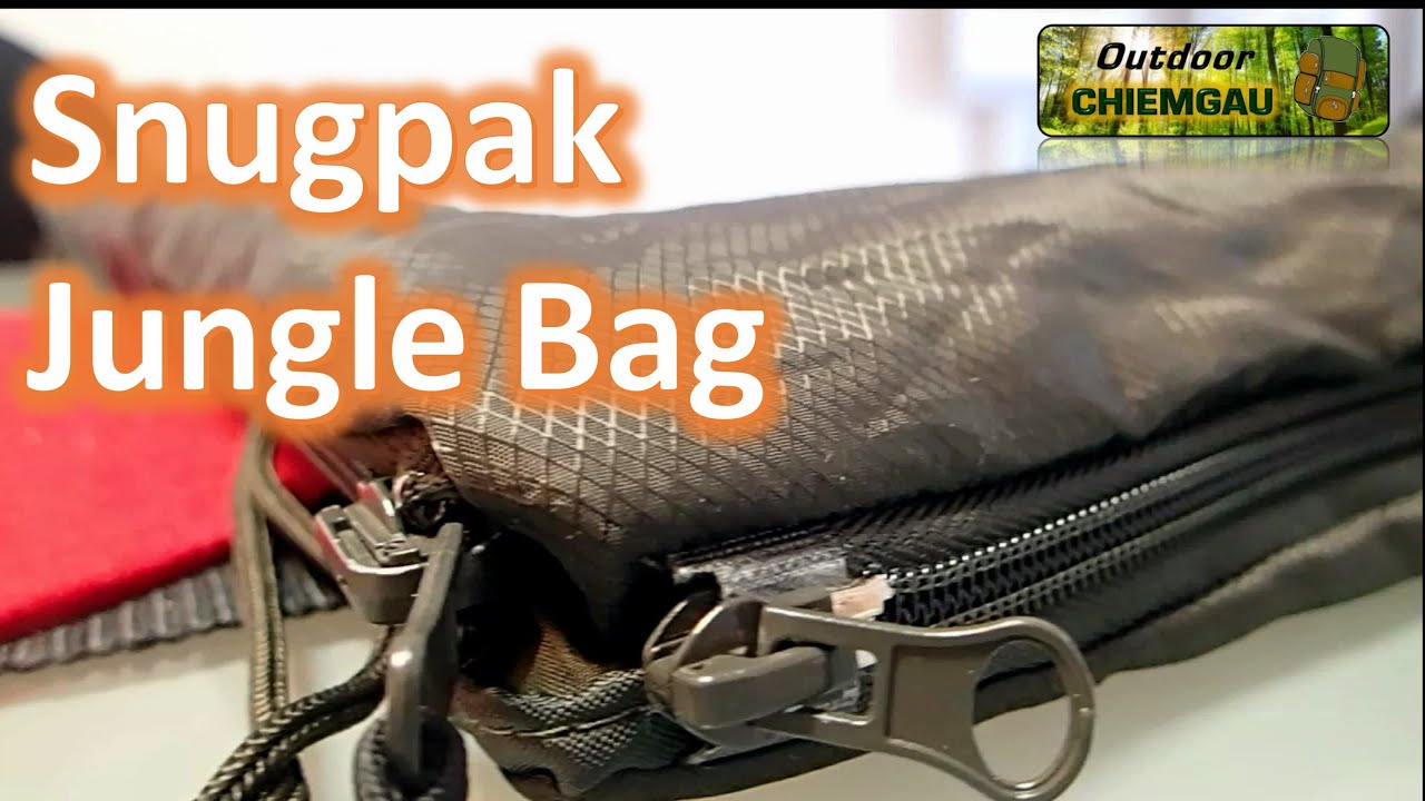 Snugpak Jungle Bag Schlafsack - Der beste Sommerschlafsack? Vergleich mit Carinthia Tropen.Erfahrung