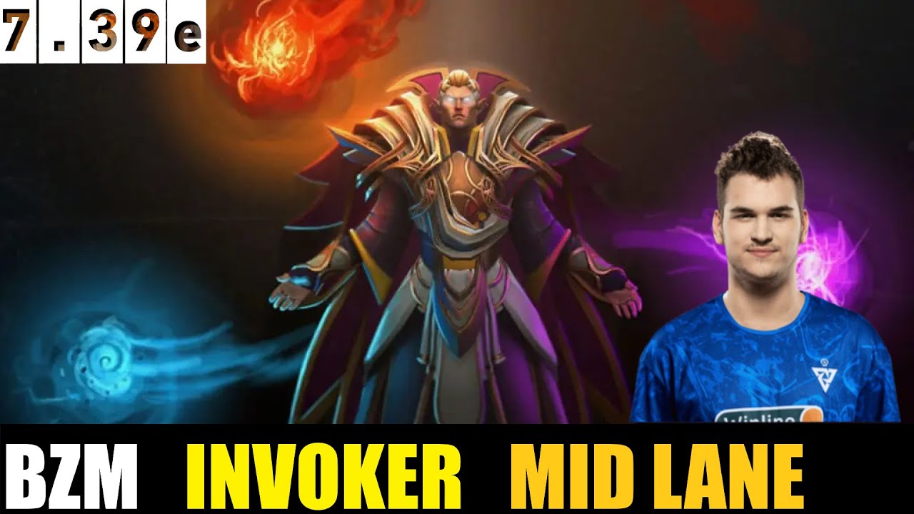 🤯 BZM [INVOKER] MID 7.39e - DOTA 2 HIGHEST MMR MATCH#dota2   #dota2gameplay