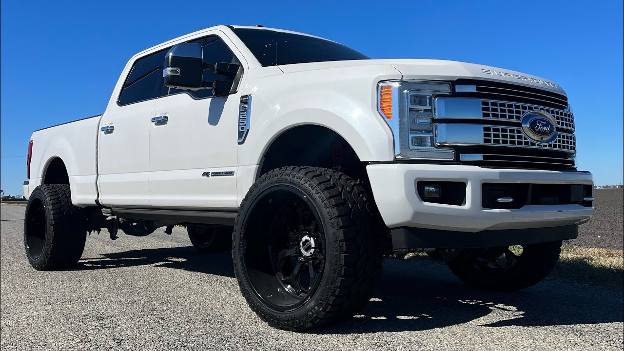 KG1 wheels on the F250 (#4) #superduty #platinum