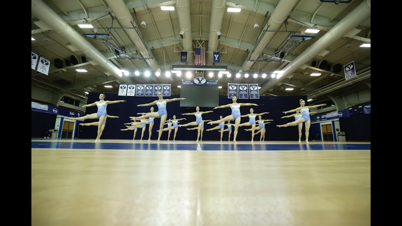 "I Don't Think About You" 2021 USA GOLD MEDAL routine - BYU Cougarettes