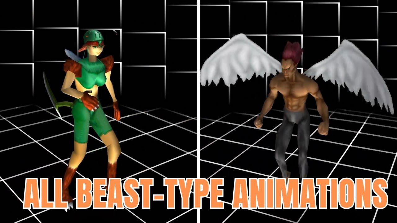 All 41 Beast-Type Attack Animations [4K] - Yu-Gi-Oh! Forbidden Memories