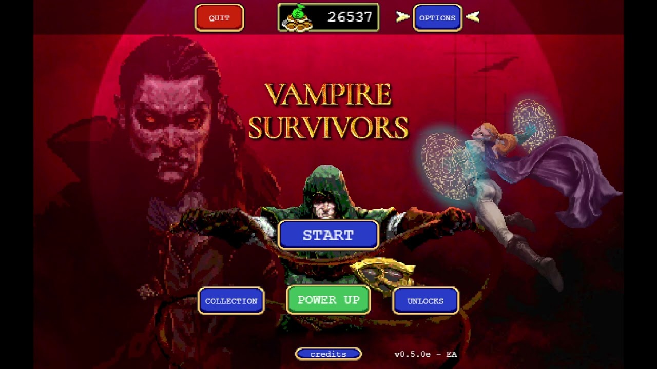 Vampire Survivors and Godhome Pantheon