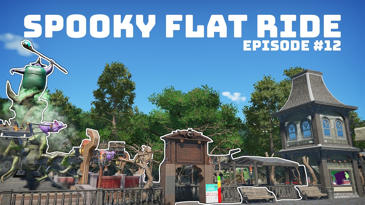 SPOOKY FLAT RIDE! Farleigh Park Episode 12