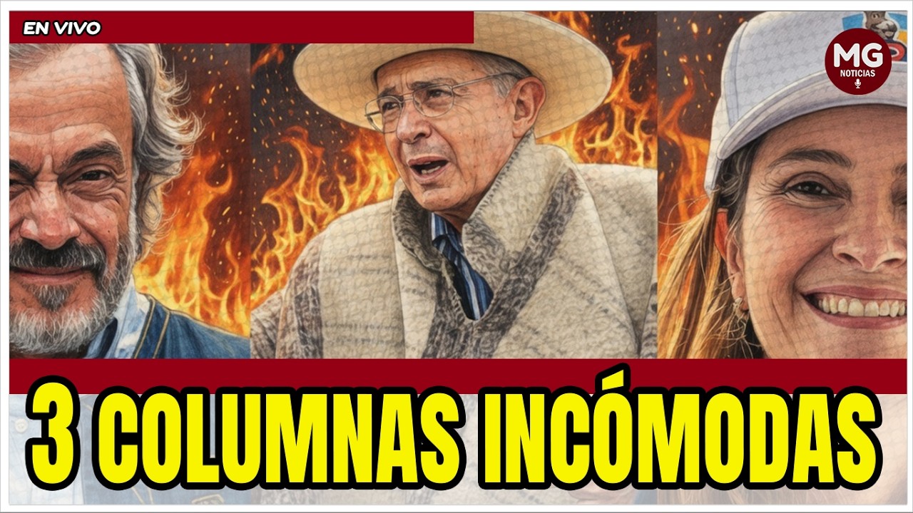 EN VIVO 🔴 3 COLUMNAS | La Alianza IMPOSIBLE que Sacude al Uribismo: Paloma + Oviedo