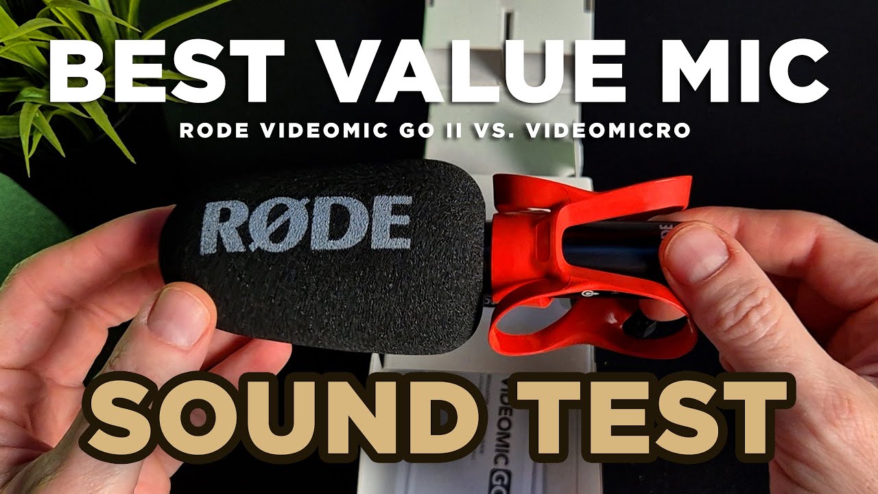 RODE VideoMic Go II Helix vs Video Micro: Sound Test (Podcasting, Gaming, Streaming) #rode