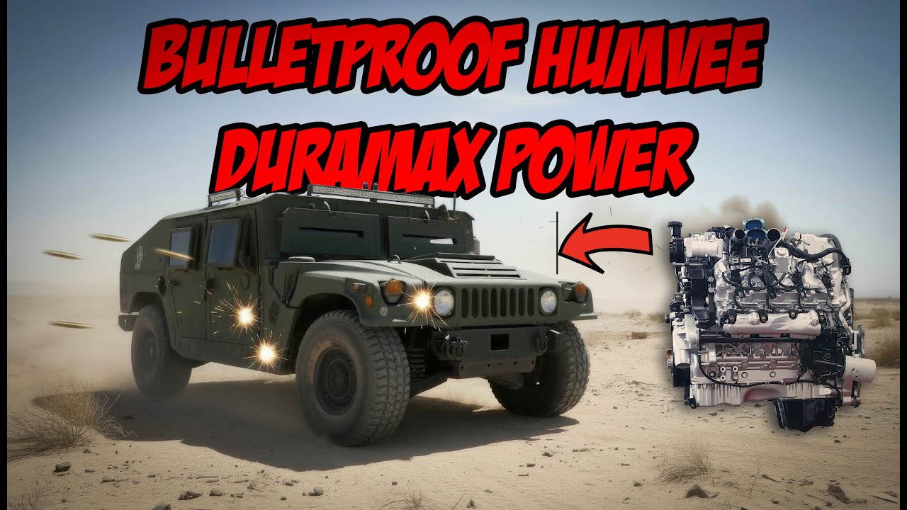 We Put a Duramax in a Bulletproof Humvee… This Thing Is INSANE