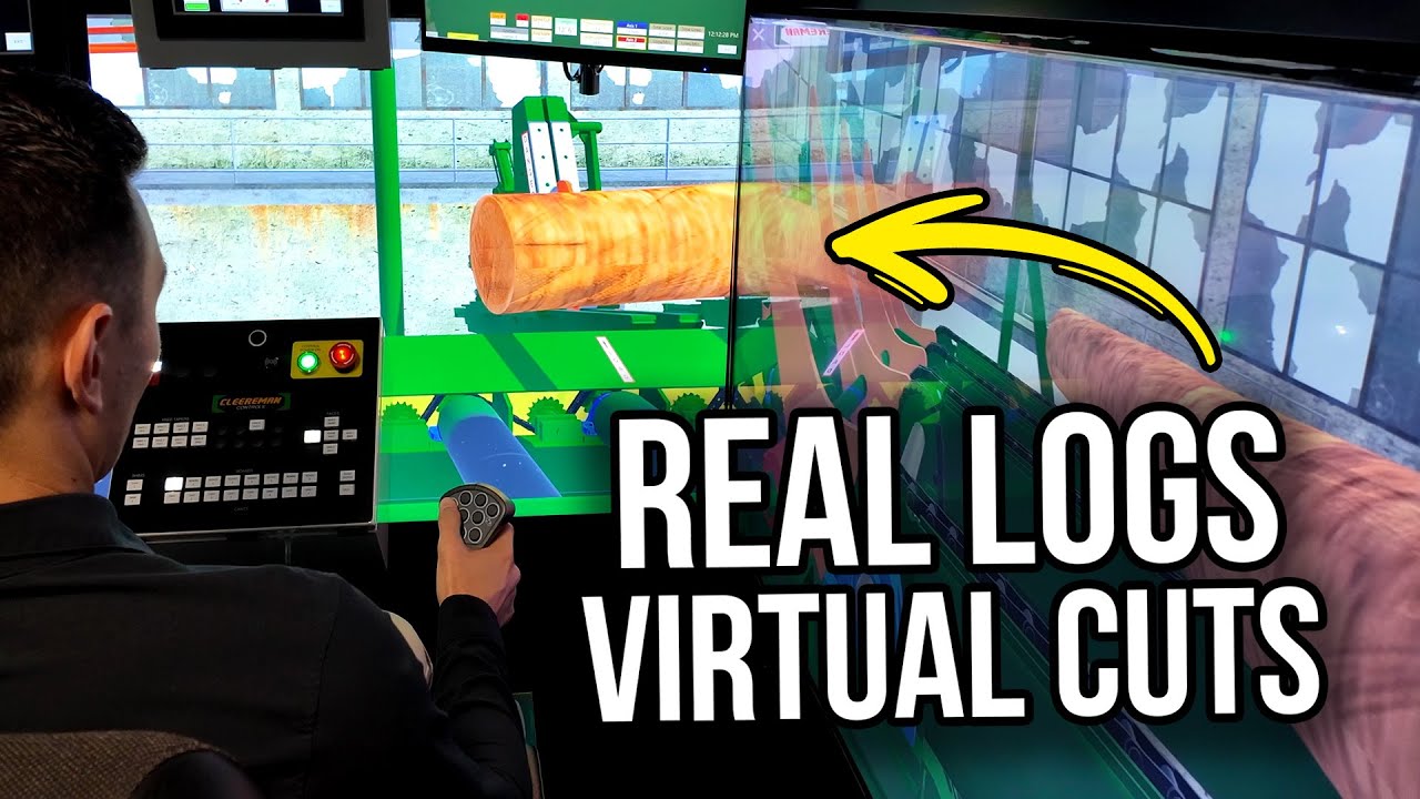 Forget Video Games - This Simulator Could Change the Wood Industry Forever 🌲