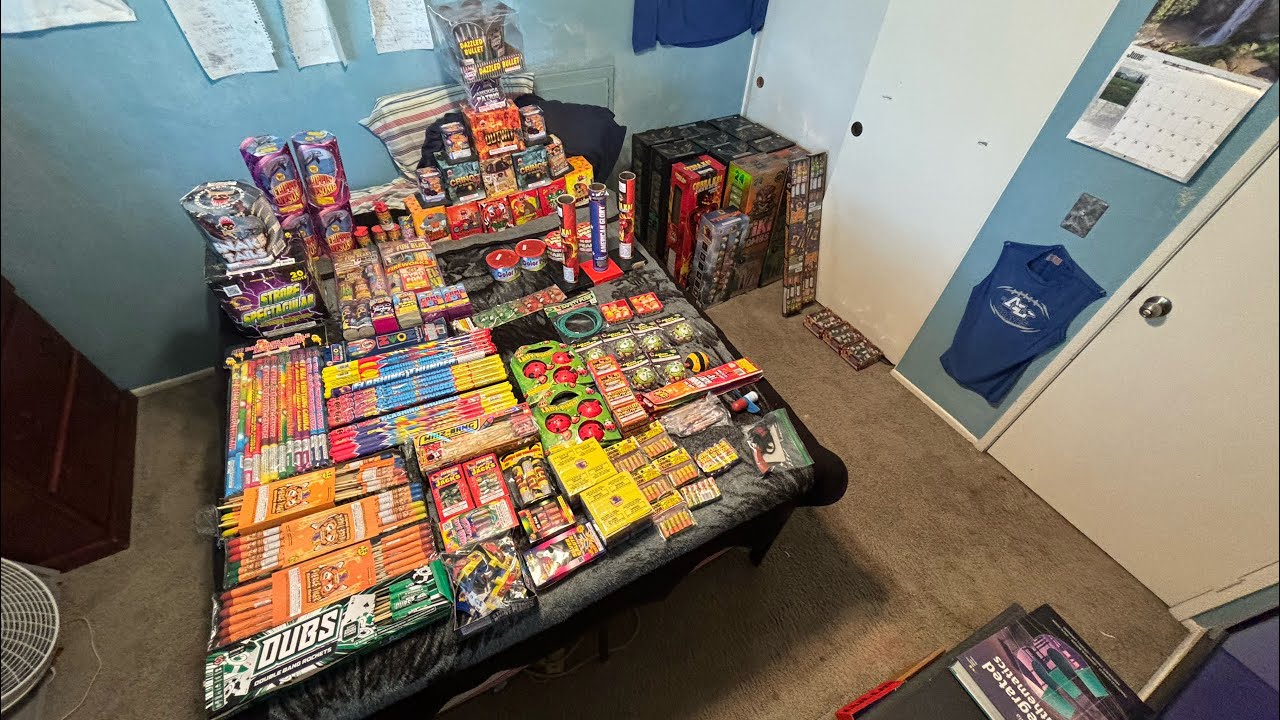 2024 4TH OF JULY FIREWORK STASH (BANGERS 🔥🔥)