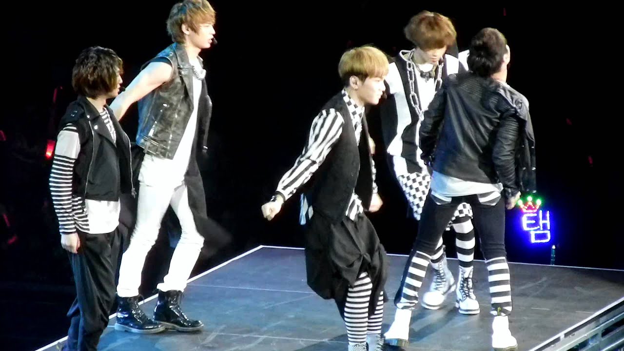 120520 SHINee @ Los Angeles; 루시퍼 (Lucifer) & Dancebreak