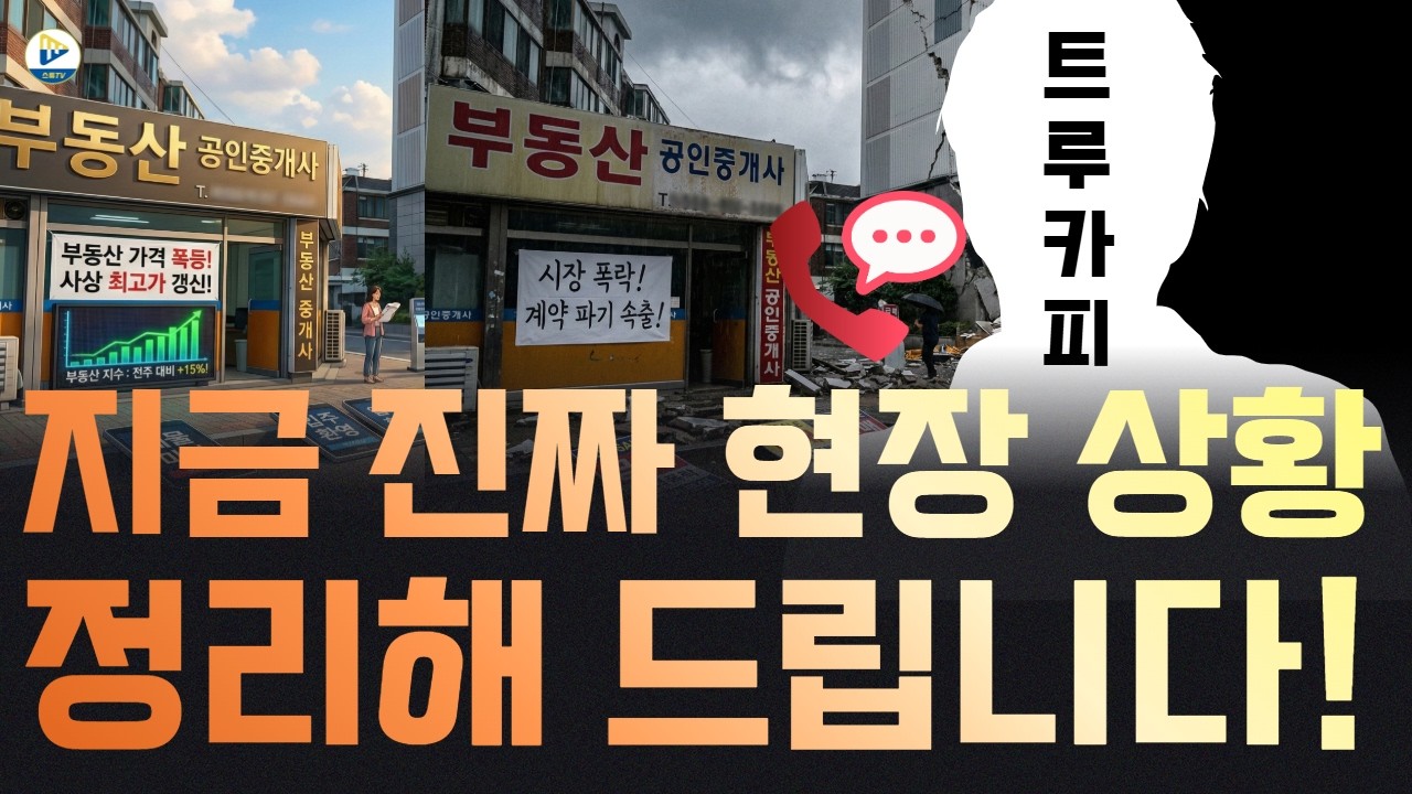 (트루카피)급매도 쏟아지고 부동산 가격 떨어졌다고 하는데...진짜 현장 상황은 어떨까요?!